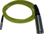 Berg Flame Yellow LEMO 00 Straight to UHF Waterproof 6'